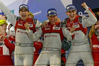 Audi se despide del WEC con victoria, Webber, con podio y Jani, Lieb y Dumas se proclaman campeones WEC Bahrain 2016: Lucas di Grassi, Loïc Duval, Oliver Jarvis