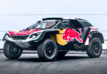 Peugeot 3008 DKR: el coche de Carlos Sainz ya exhibe sus colores