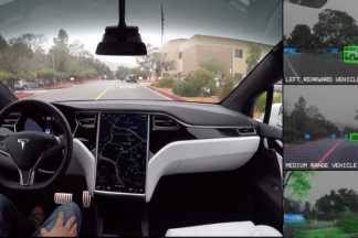 Vídeo: Tesla nos muestra lo que el coche ve con el Autopilot