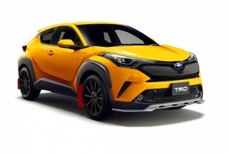 Así luce el Toyota C-HR con accesorios TRD