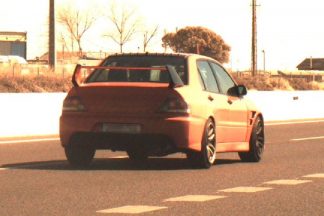 Pillado a 233 km/h con su Mitsubishi Lancer EVO en Tarragona