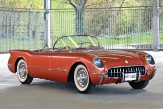 A subasta este Chevrolet Corvette C1 de 1955 con aire español