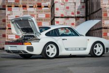 Vista trasera Porsche 959 Sport de 1988