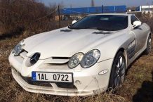 Este Mercedes SLR McLaren está embargado y ‘abandonado’ desde 2011