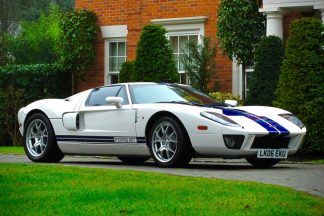A subasta el Ford GT de 2005 de Jenson Button Subasta Ford GT 2005 Jenson Button