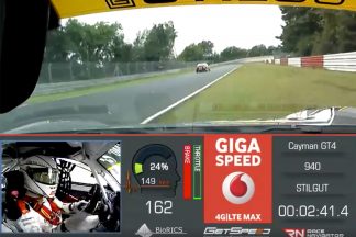 Vídeo: librada de locos de un Cayman Clubsport GT4 en Nürburgring Librada Cayman Clubsport GT4 en Nürburgring