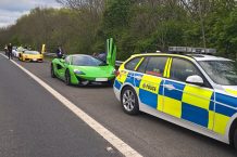 La Policía británica embarga tres superdeportivos alquilados