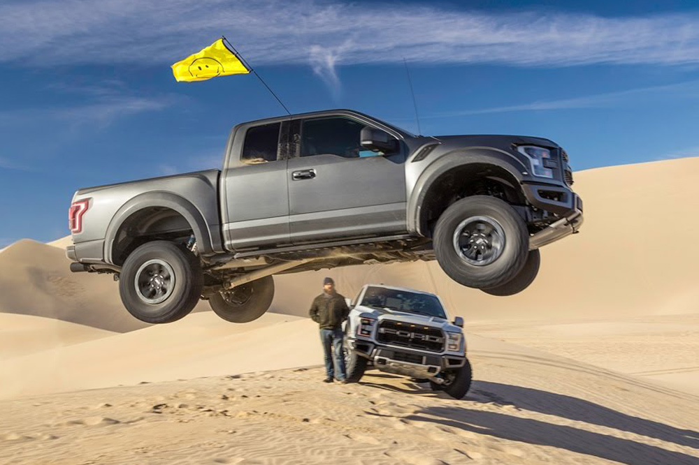 Vídeo: Ken Block con el brutal Ford F-150 Raptor