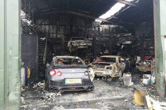 Arde un taller con varios deportivos japoneses en su interior arde-taller-deportivos-japoneses-interior