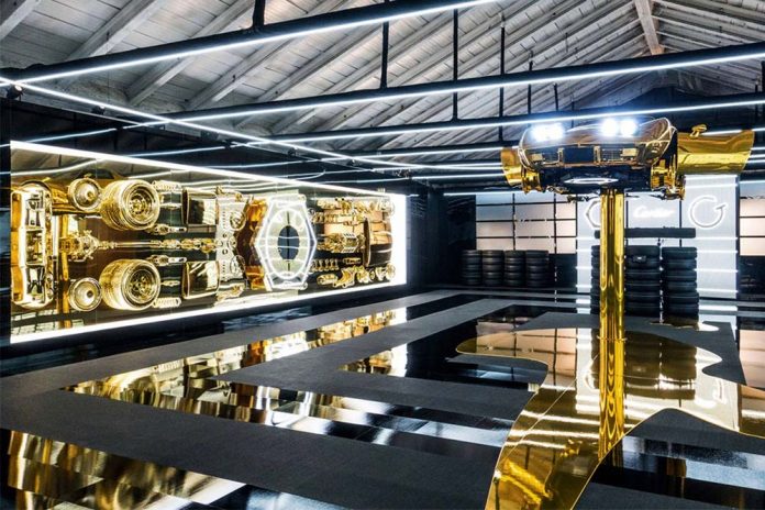 garaje en oro de cartier