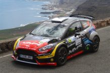 Rallye de Adeje 2017: Victoria de García, que no da tregua y es el nuevo líder Cristian García Ford Fiesta CERA