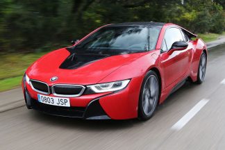 PRUEBA: BMW i8 Protonic Red Edition