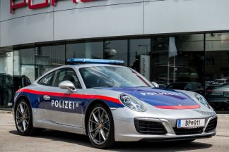 La Policía austríaca estrena un Porsche 911 Carrera Porsche 911 Carrera Policía Austria