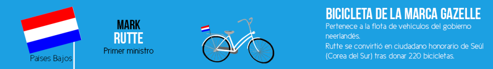 Bicicleta Gazelle Mark Rutte Bicicleta Gazelle Mark Rutte