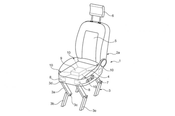 patente Ford asiento