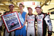 Pole 24 Horas Le Mans 2017: Toyota saldrá primero gracias al récord de Kobayashi