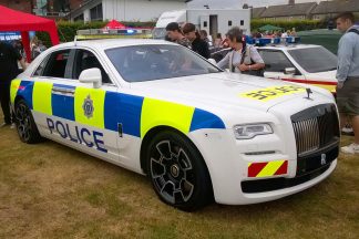 El Rolls-Royce Ghost Black Badge de la Policía de Sussex