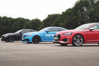 El nuevo Audi RS 5 Coupé se enfrenta a sus rivales