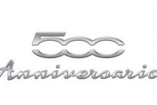 logotipo fiat 500 aniversario
