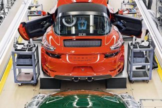 Porsche muestra la unidad 999.999 del 911