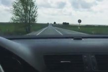 Detenido por alcanzar los 200 km/h y subirlo a redes sociales