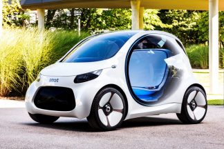 smart Vision EQ ForTwo Concept: urbano, eléctrico y autónomo Smart Vision EQ ForTwo Concept