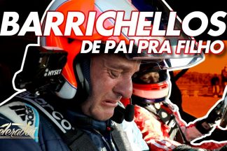 Vídeo: Rubens Barrichello llora de emoción al ver a su hijo pilotar