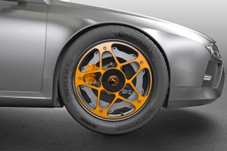 Continental New Wheel Concept, la rueda de los eléctricos del futuro