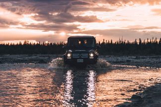 Mercedes Clase G, Canadá y Alaska para componer las imágenes más espectaculares