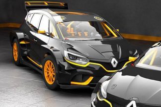 Renault Scenic RX Taxi concept: cuatro plazas para copilotar el Rallycross