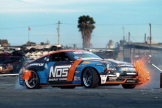 Vídeo: drifting en un desguace con Chris Forsberg y su Nissan 370Z Chris Forsberg Nissan 370Z Drifting