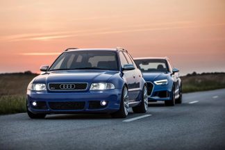 Audi RS 4 Avant de 2001 o el nuevo Audi RS 3 Sportback, ¿con cuál te quedas?