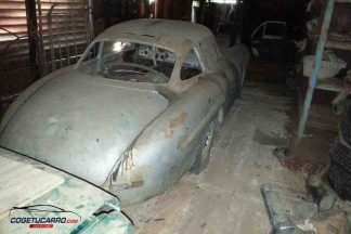 Localizan en Cuba un Mercedes 300SL ‘Gullwing’ en estado de abandono