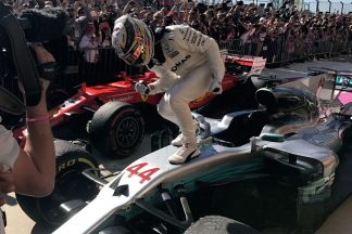 GP EEUU 2017: Hamilton gana y Mercedes consigue el Mundial de constructores