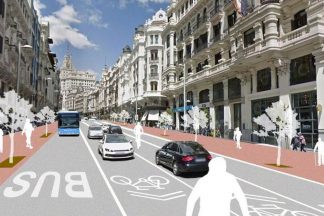 La Gran Vía, peatonal de forma permanente Gran Vía peatonal