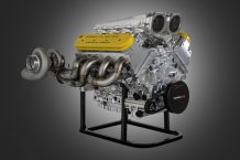 Así es el motor del Hennessey Venom F5, un V8 biturbo de 7.6 litros