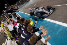 GP de Abu Dabi 2017: Bottas cierra el año con un triunfo Final GP de Abu Dabi 2017
