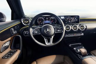 Desvelado el interior del Mercedes-Benz Clase A 2018