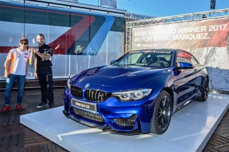 Marc Márquez, campeón de MotoGP, consigue un BMW M4 CS
