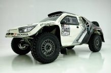 SsangYong presenta el Tivoli DKR de Oscar Fuertes para el Dakar 2018 SsangYong Tivoli DKR d Oscar Fuertes y Diego Vallejo
