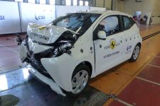 Test Euro NCAP Toyota Aygo