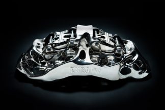 Bugatti utiliza la impresión 3D para crear estos frenos de titanio