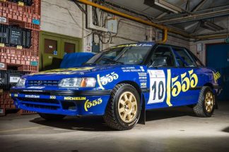 A subasta el Subaru Legacy RS Grupo A de 1993 de Ari Vatanen Subasta Subaru Legacy RS Grupo A 1993