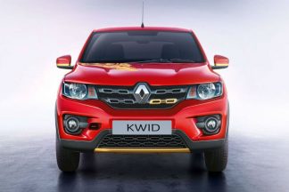 El Renault Kwid se transforma en Iron Man y el Capitán América Renault Kwid Iron Man