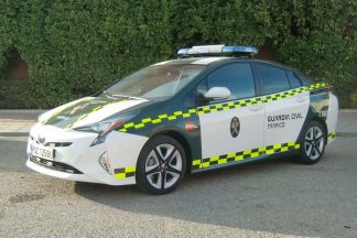La Guardia Civil añade cuatro Toyota Prius a su flota