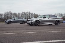Duelo de aceleración: BMW M5 2018 contra Mercedes-AMG E 63 S
