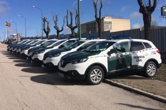 La Guardia Civil recibe 180 unidades del Renault Kadjar Coches Guardia Civil