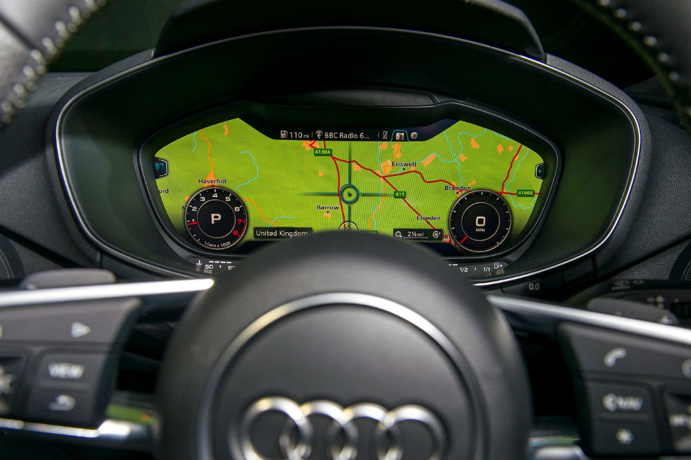 Los mejores cuadros de instrumentos de la historia Audi TT