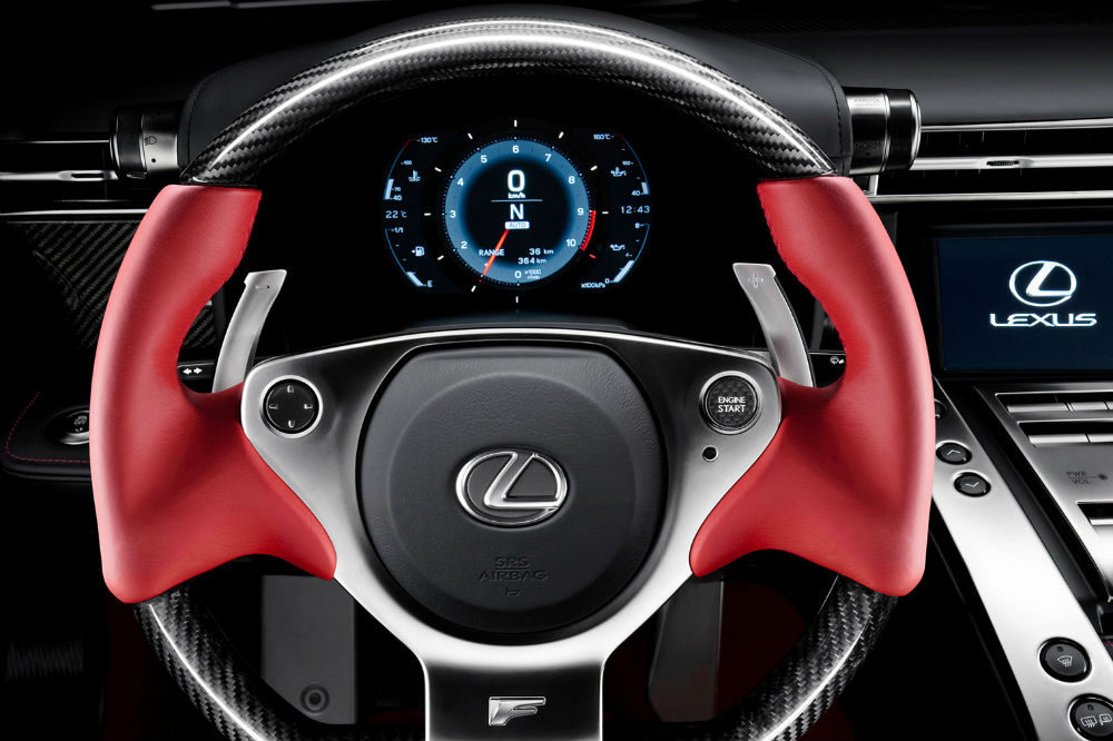 Los mejores cuadros de instrumentos de la historia Lexus LFA