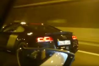 Detenido por ir a 300 km/h en la M-50 de Madrid con un Audi R8 detenido-300-kmh-m-50-madrid-audi-r8
